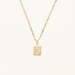 Monogram Initial Charm Necklace