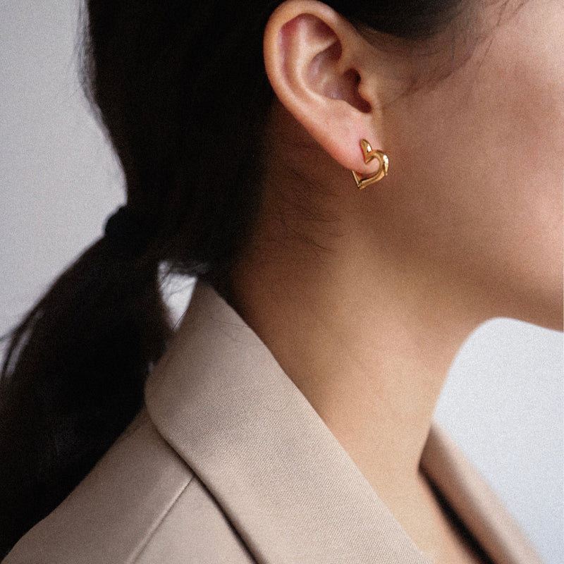 Mini Heart Hoops